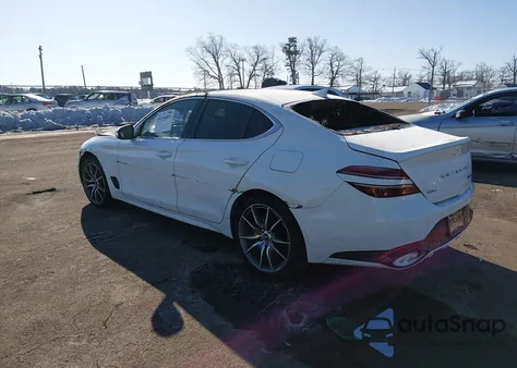 2022 Genesis G70 3.3T Awd from USA, damaged, VIN KMTG54TE1NU095801